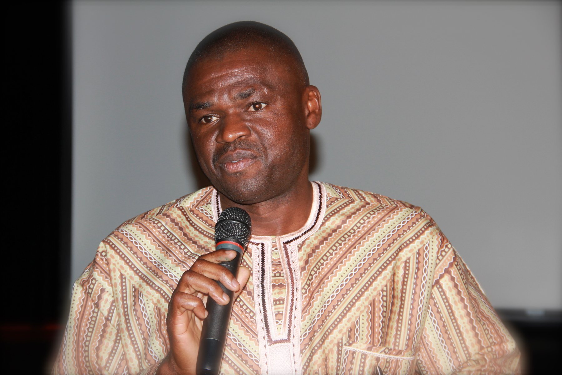 A community speaker during an AWC program.